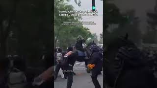 NA ULICACH MEKSYKU W OKOLICACH ESTADIO CIUDAD DOSZŁO DO STARĆ Z POLICJĄ