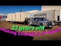 22 year old trucker making over $20k per month, a complete breakdown of all the on road expenses.