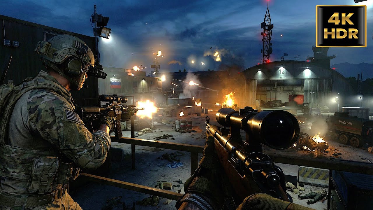Asalto a la Base Rusa | Gráficos ULTRA Realistas | 4K HDR 60FPS | Call of Duty