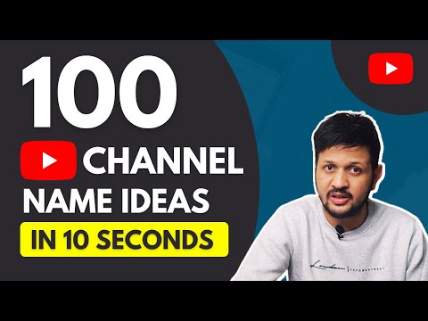 100 Youtube Channel Name Ideas In 10 Seconds | YouTube Channel Name Generator