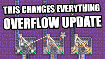 Mindustry, overflow is now OP, we gotta change all our schematics. Plastanium belts updated too