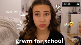 GRWM for a random day of school