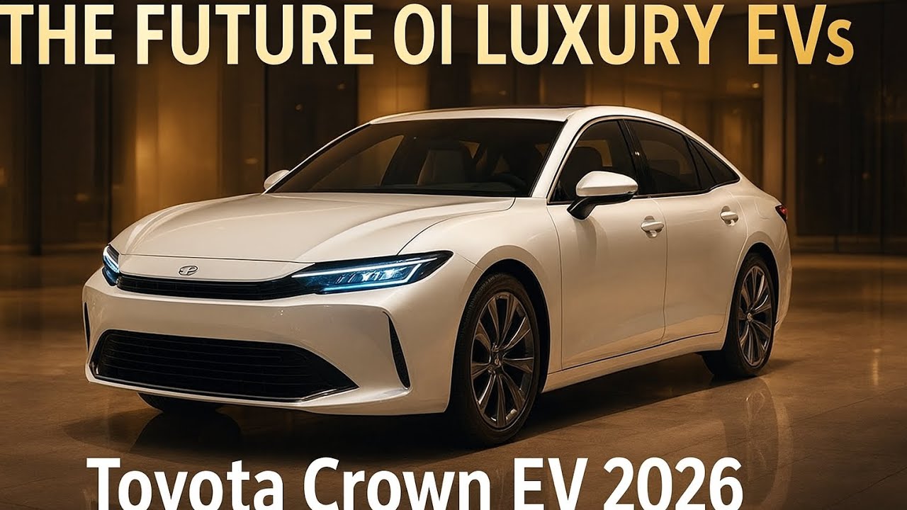 Toyota Crown EV 2026 – The Future of Japanese Luxury | Next-Gen Electric Sedan Reveal