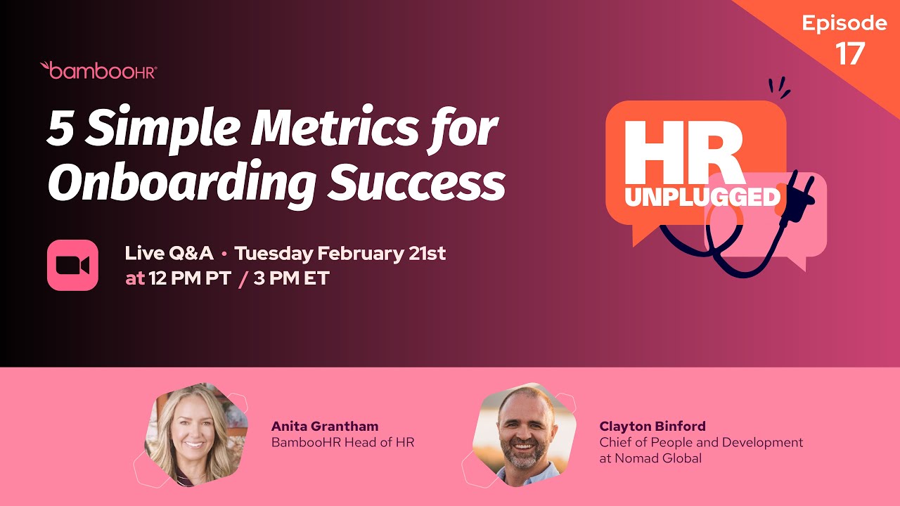 5 Tips For Onboarding Success BambooHR YouTube