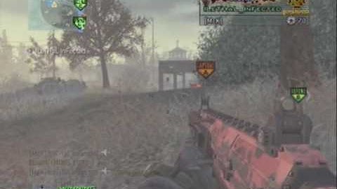 Modern Warfare 2:Wasteland gameplay with ACR silenced (Gameplay)