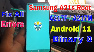 Samsung A217M (A21s) Root Bit 8 Fixed All Error Hang on Logo