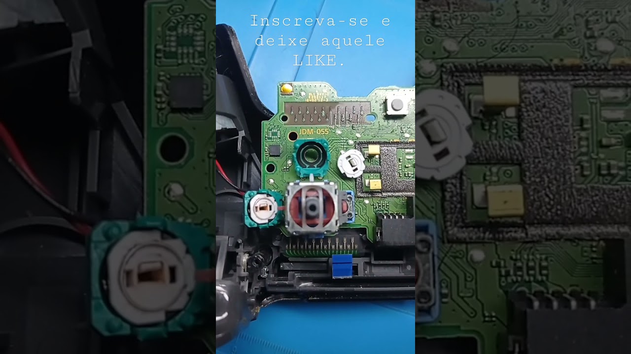 controle PS4 analógico puxando ou com drift vai uma dica. 