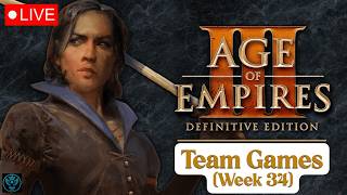 Community Team Games Synergy - Age of Empires 3: DE Live (Week 34)