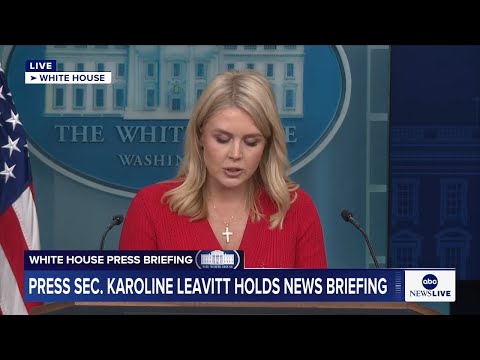 LIVE: White House