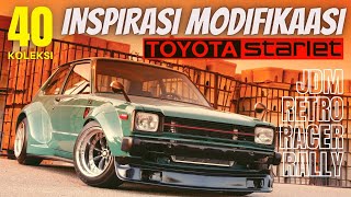 Temukan 40 koleksi inspirasi modfikasi mobil  toyota starlet - JDM retro racer dan rally (google)