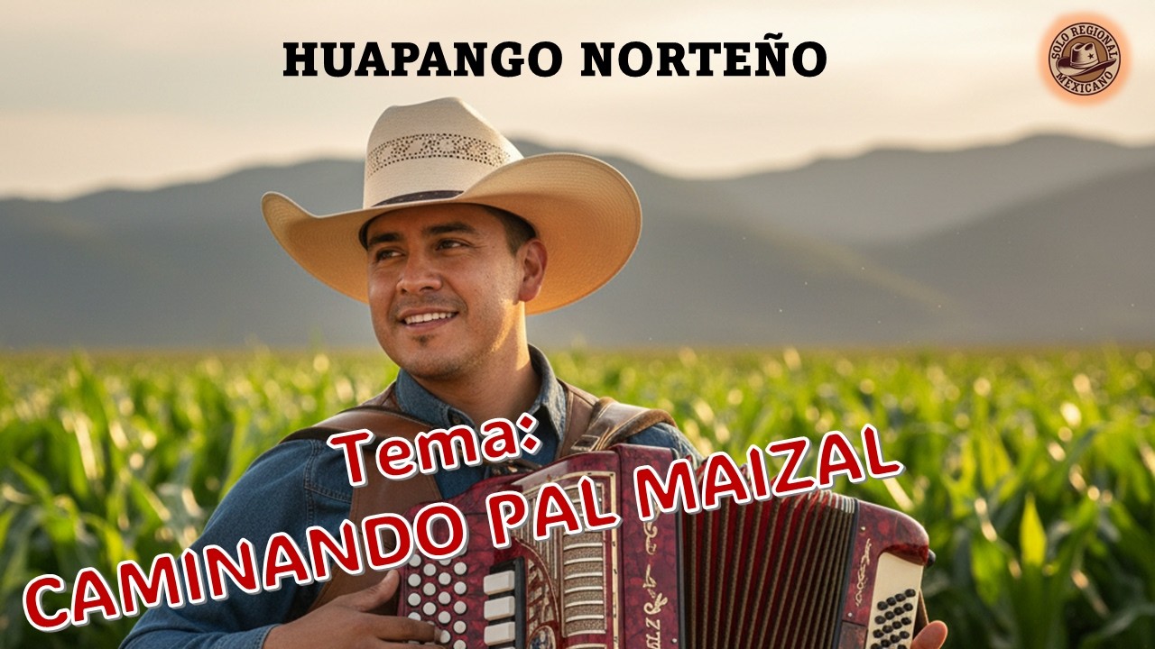 CAMINANDO PAL MAIZAL Esencia del norte, huapango ideal para zapatear y recordar la tierra.