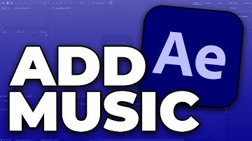 How To Add Music to Adobe After Effects (Import Audio) - 2025