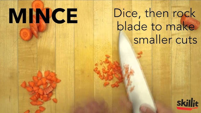 How to Chop vs Dice vs Mince