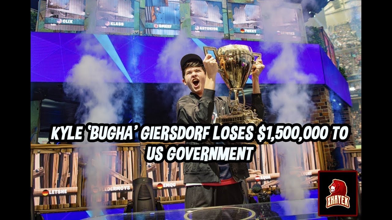 Kyle 'Bugha' Giersdorf Loses $1,500,000 Of His Fortnite World Cup Earnings due to US Government Tax