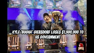 Full Kyle 'Bugha' Giersdorf Loses $1,500,000 Of His Fortnite World Cup Earnings due to US Government Tax Guide