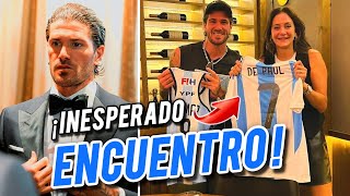 ¡DE PAUL y el ÉPICO ENCUENTRO con la CAMPEONA ARGENTINA!