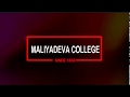 MALIYADEVA COLLEGE Tribute song Thumula Athugala...