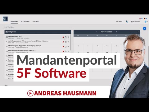 Vorstellung 5F Software Mandantenportal