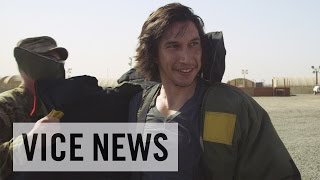 Adam Driver Tries on a Bomb Suit in Kuwait (Extra Scene from 'Arts in the Armed Forces')