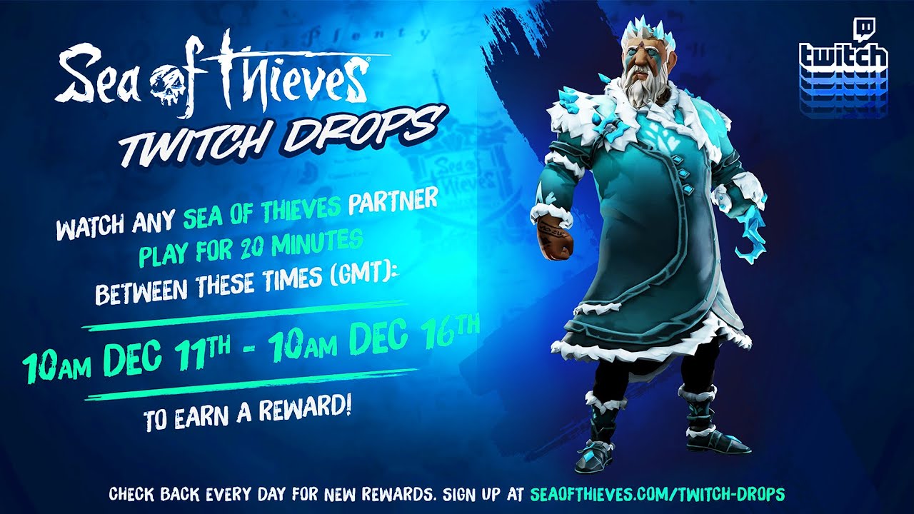 Sea of Thieves - Support - Twitch Drops