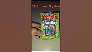 Mini Skyshot testing from supreme Firework NOT WORTH 💔 #fireworks #crackers #diwali