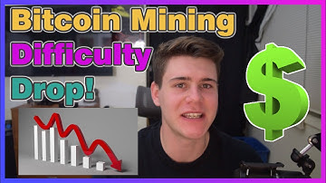 Bitcoin Mining Difficulty Drop! Is this Good?