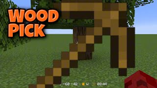 ⛏️Create a Wooden Pickaxe in Minecraft! #minecraft screenshot 2