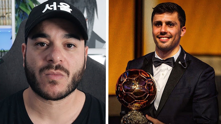 Un scandale. (Rodri Ballon d'or)
