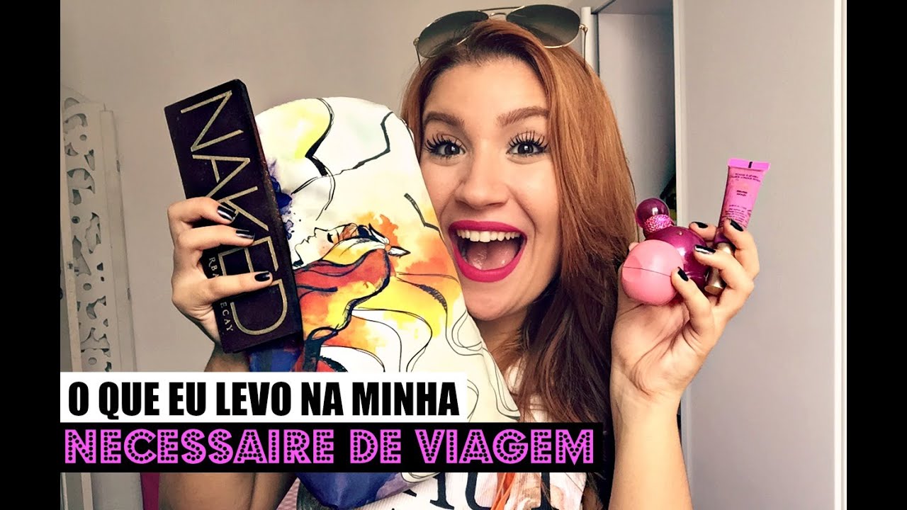 O que eu levo na minha necessaire (exagerada) de viagem! ♡ | #VEDA6
