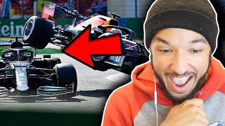 FIRST REACTION to F1 2021 ITALIAN Grand Prix: VERSTAPPEN HAMILTON Monza CRASH