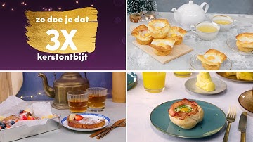 3 x kerstontbijt: mini-quiches, gevulde kaiserbroodjes en wentelteefjes - #kerstontbijt - Allerhande