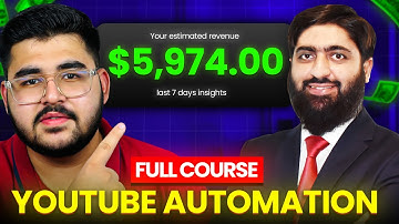 YouTube Automation with AI - FULL COURSE (2+ Hours) | YouTube Automation Full Course in Urdu/Hindi