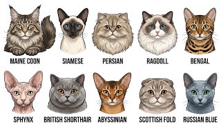 Every Cat Breed Explained in 10 Minutes