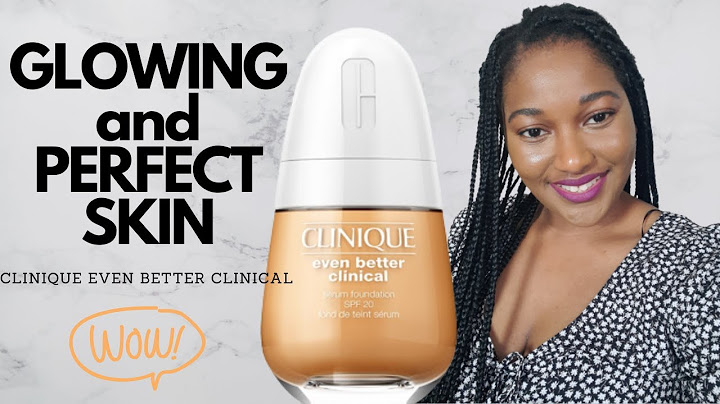 Clinique even better clinical serum foundation swatches