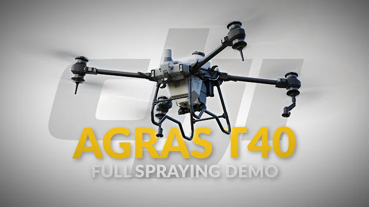 DJI Agras T40 Full Spraying Demo | DJI Agras T40 | Agri Spray Drones - DayDayNews