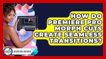 How Do Premiere Pro Morph Cuts Create Seamless Transitions? - Design Tool Unlocked