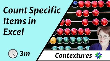 How to Count Specific Items in a List with Excel COUNTIF