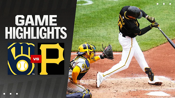 Brewers vs. Pirates Game Highlights (4/25/24) | MLB Highlights