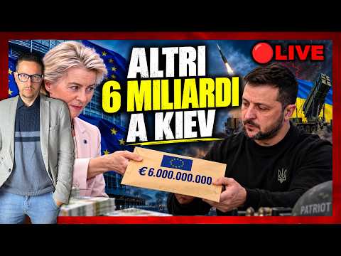 Video UE: ALTRI 6 MILIARDI PER KIEV E I PATRIOT | NUOVI ALLARMI SULLA RUSSIA | Ep58