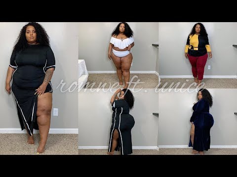 it's-been-a-while-|-romwe-plus-size-try-on-haul-|-ft.-unice-hair