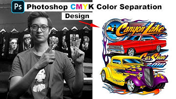 How to Color Separate Basic CMYK in Photoshop
