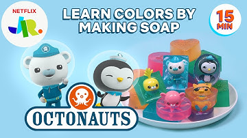 DIY Octonauts Soap: Learn Shapes & Colors for Kids! | Netflix Jr