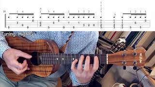 Tarantelas - Santiago de Murcia (Ukulele fingerstyle tutorial)