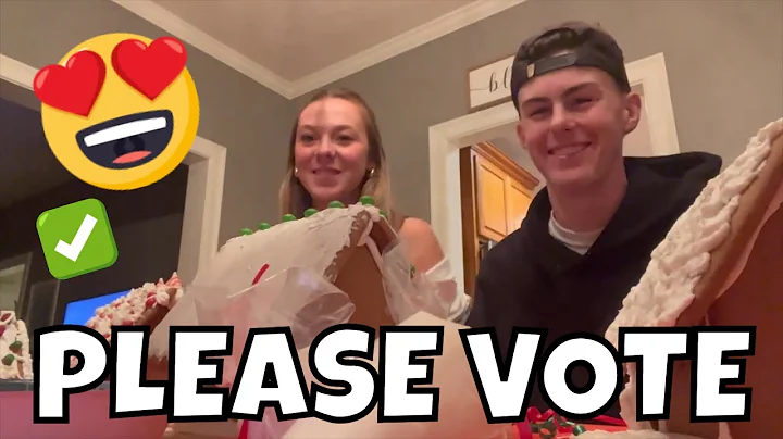 HELP! GINGERBREAD HOUSE COMPETITION | SKIING WITH DAD ⛷ (vlogmas) 🎄