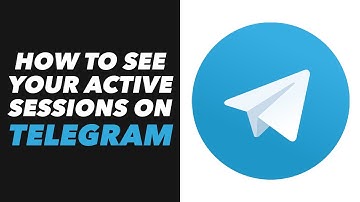 How to See Your Active Sessions on Telegram - Telegram App Active Sessions See Tutorial (VERY EASY)