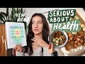Getting serious about my health cook with me  reading update