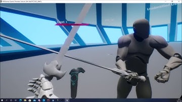 UE4 VR melee physics preview