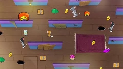 Tom and Jerry Mouse Maze - Attic Level 7-8 - Tom and Jerry Cartoons Games For Kids part 18