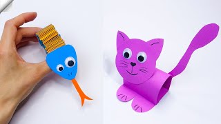 7 Craft Ideas With Paper 7 Diy Paper Crafts Paper Toys