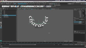 How to Create a controller icon with multiple curves and text
